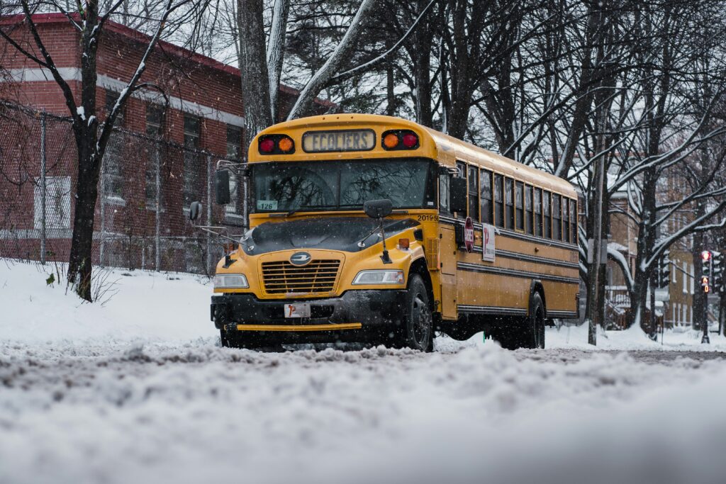 School buses face challenges during winter weather impact